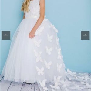 Girls Flower Girl or Communion Dress